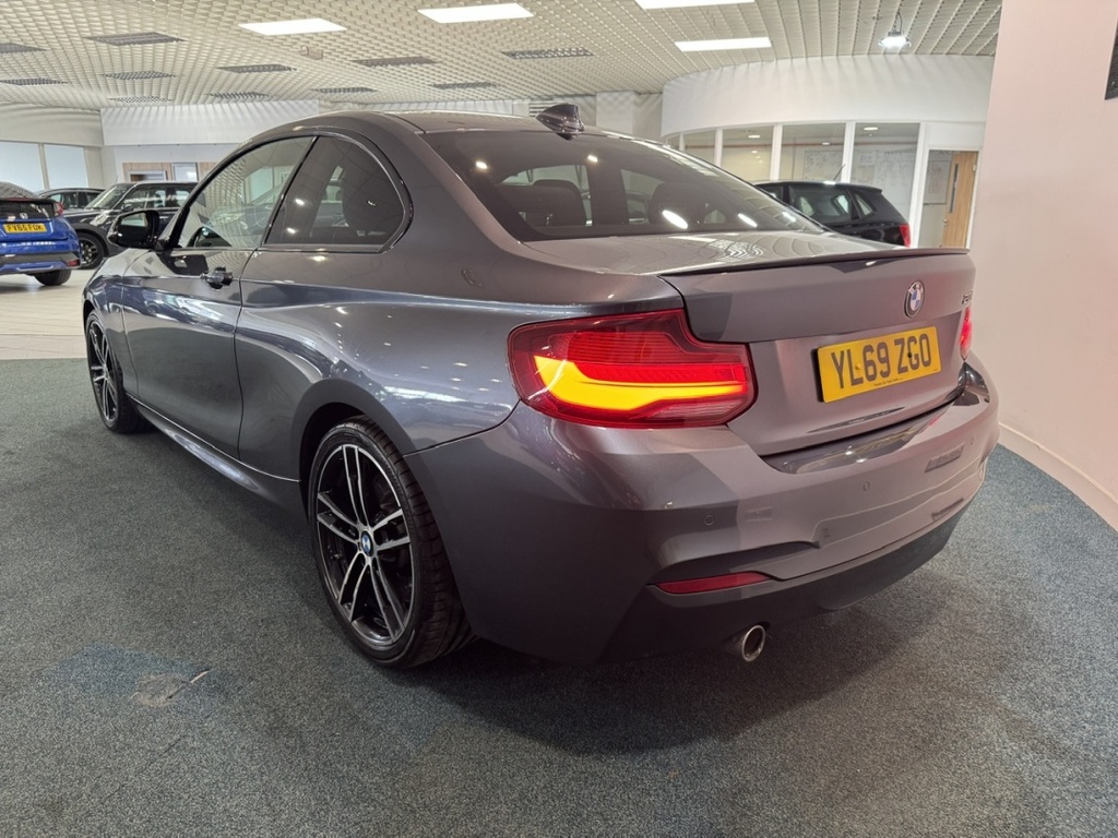 BMW 2 Series 218I M Sport Nav Step YL69ZGO Grey #4