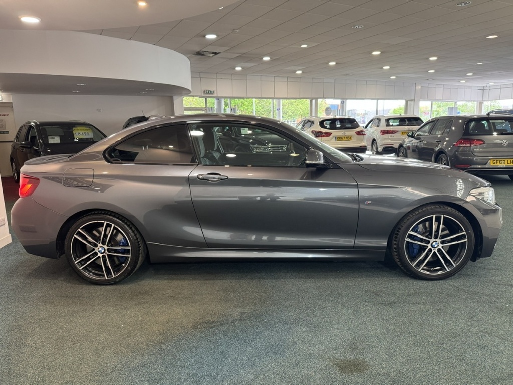 BMW 2 Series 218I M Sport Nav Step YL69ZGO Grey #6