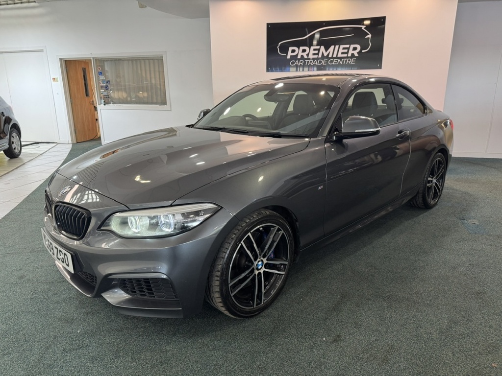 BMW 2 Series 218I M Sport Nav Step YL69ZGO Grey #2