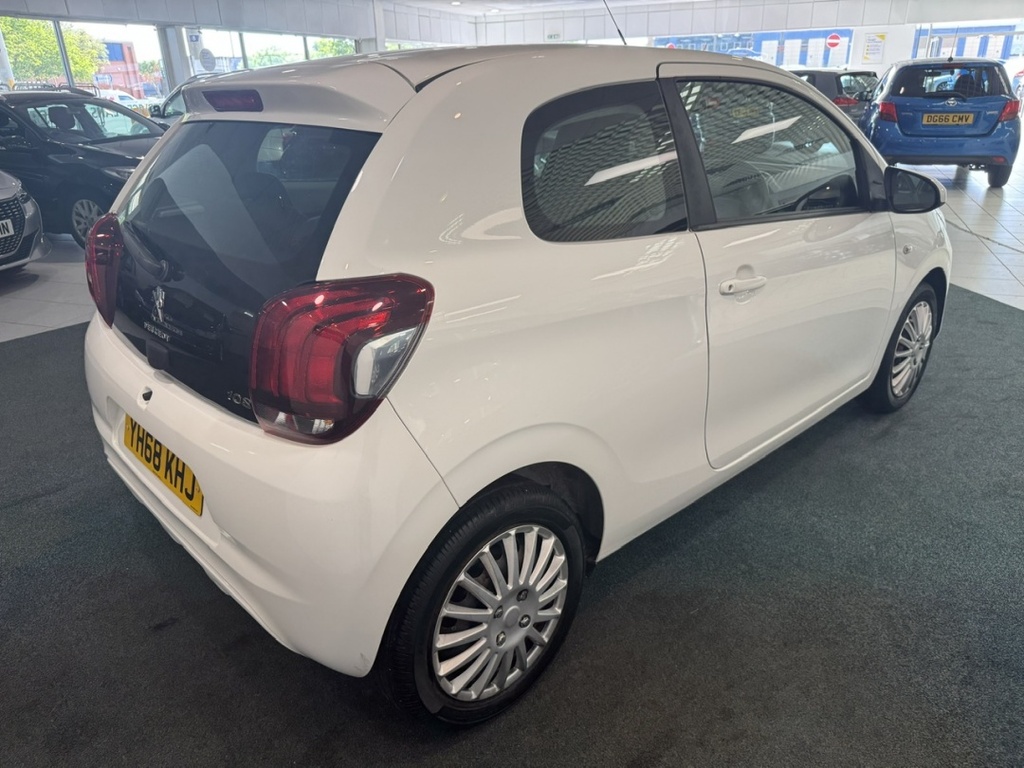Peugeot 108 1.0 72 Active YH68KHJ White #6