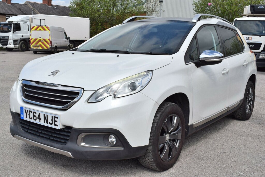 Peugeot 2008 1.2 Vti Puretech Allure Euro 5 YC64NJE White #5