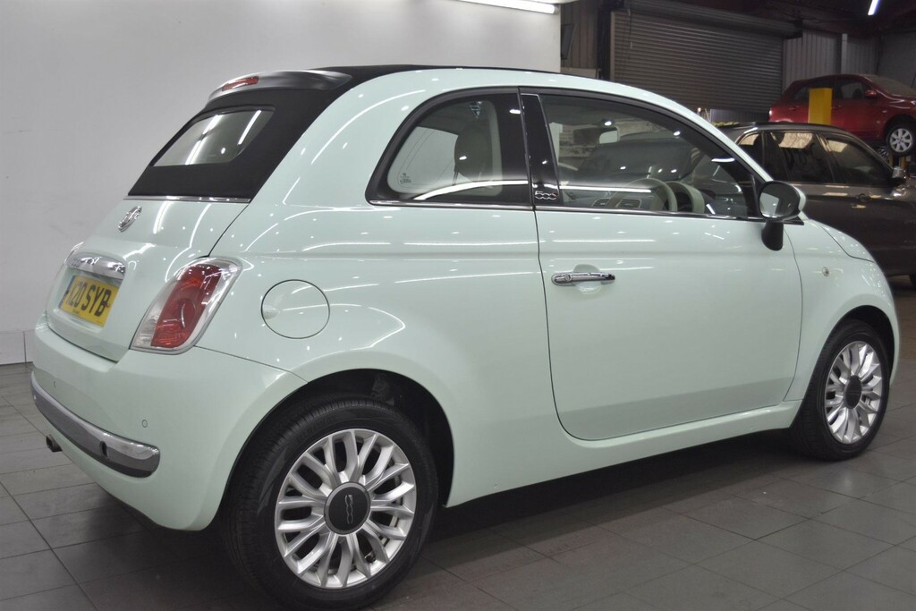 Fiat 500C 1.2 Lounge Euro 6 Ss Green #2