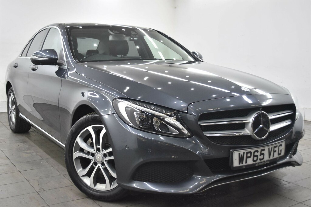 Mercedes-Benz C Class 2.1 D Sport 7G-tronic Euro 6 Ss WP65VFG Grey #5