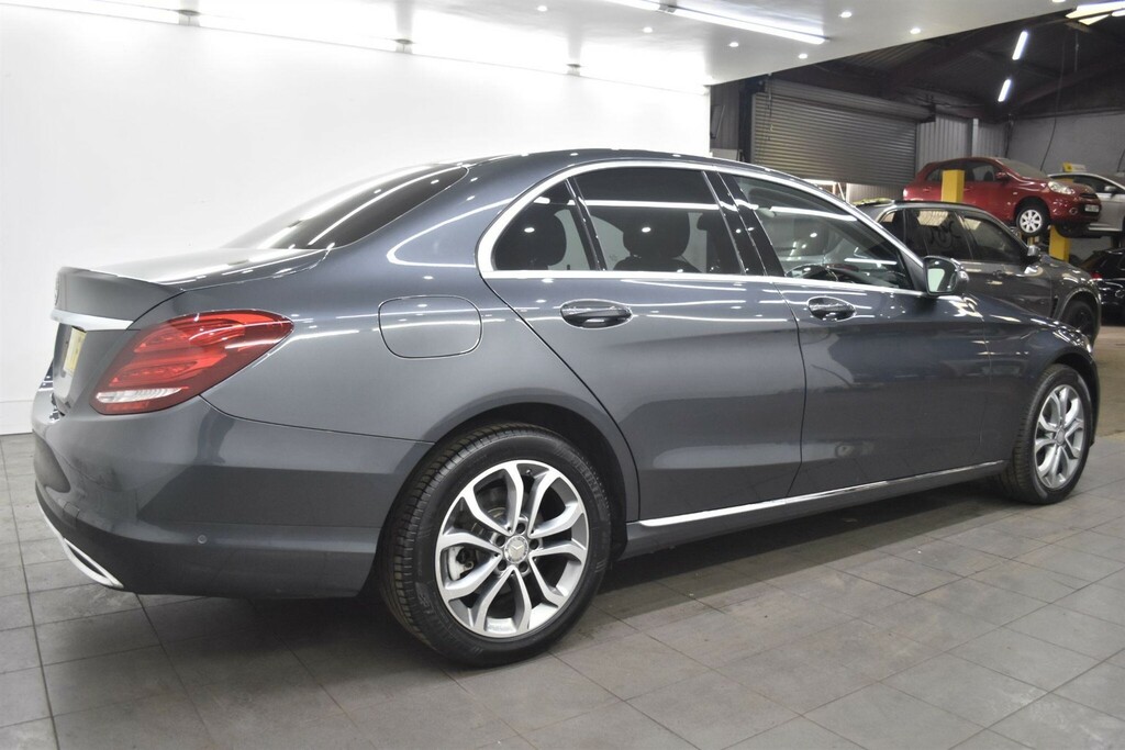 Mercedes-Benz C Class 2.1 D Sport 7G-tronic Euro 6 Ss WP65VFG Grey #2