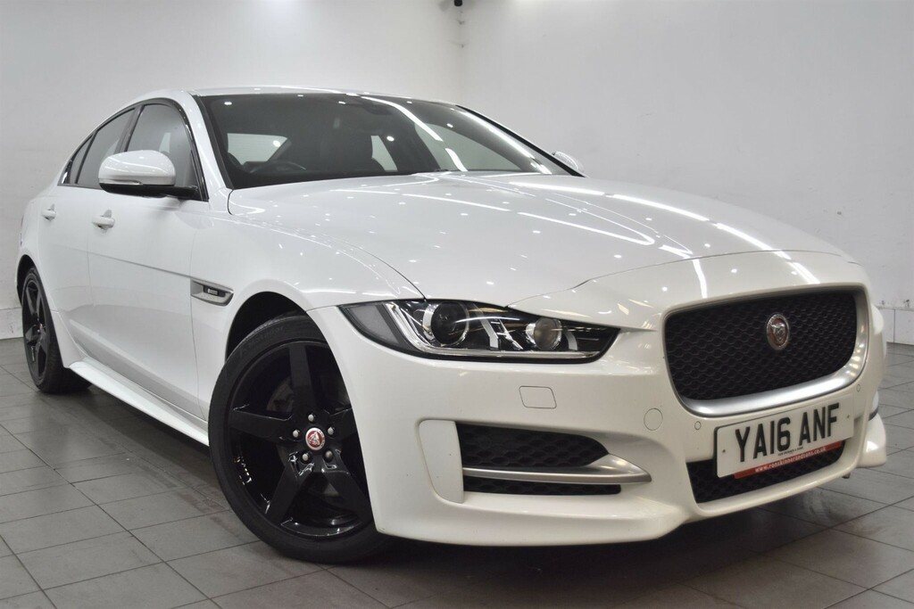 Jaguar XE 2.0D R-sport Euro 6 Ss YA16ANF White #5