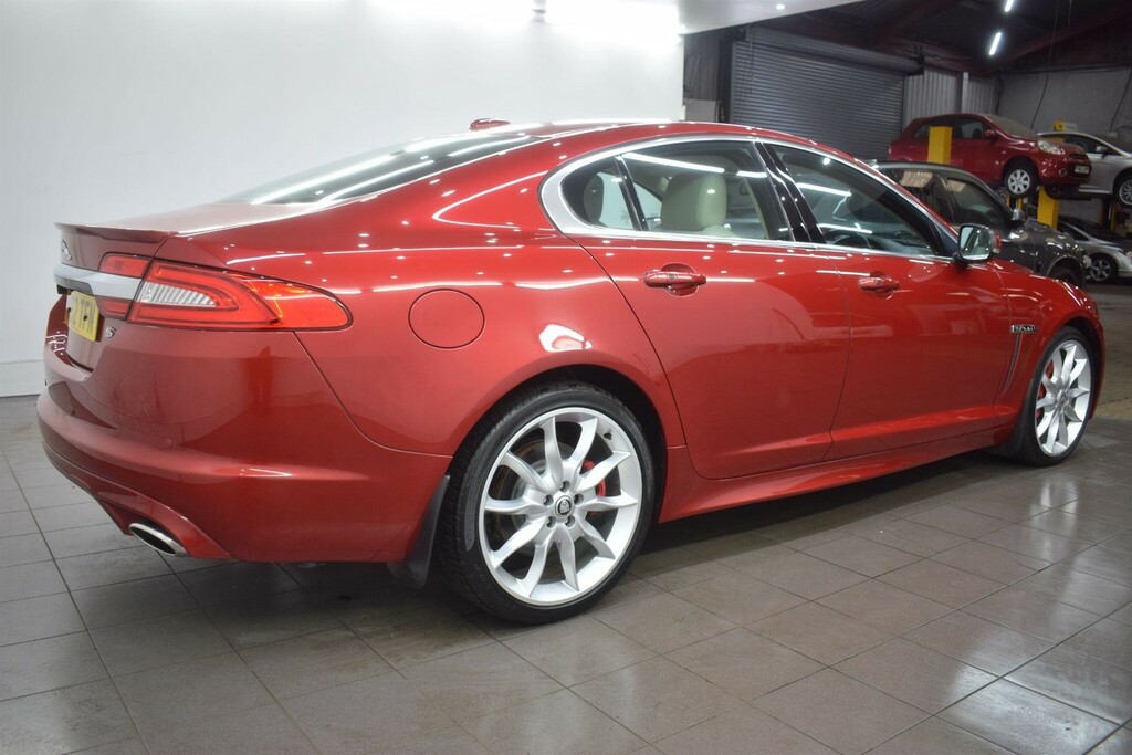 Jaguar XF 3.0D S V6 Premium Luxury Euro 5 WK62TFN Red #2