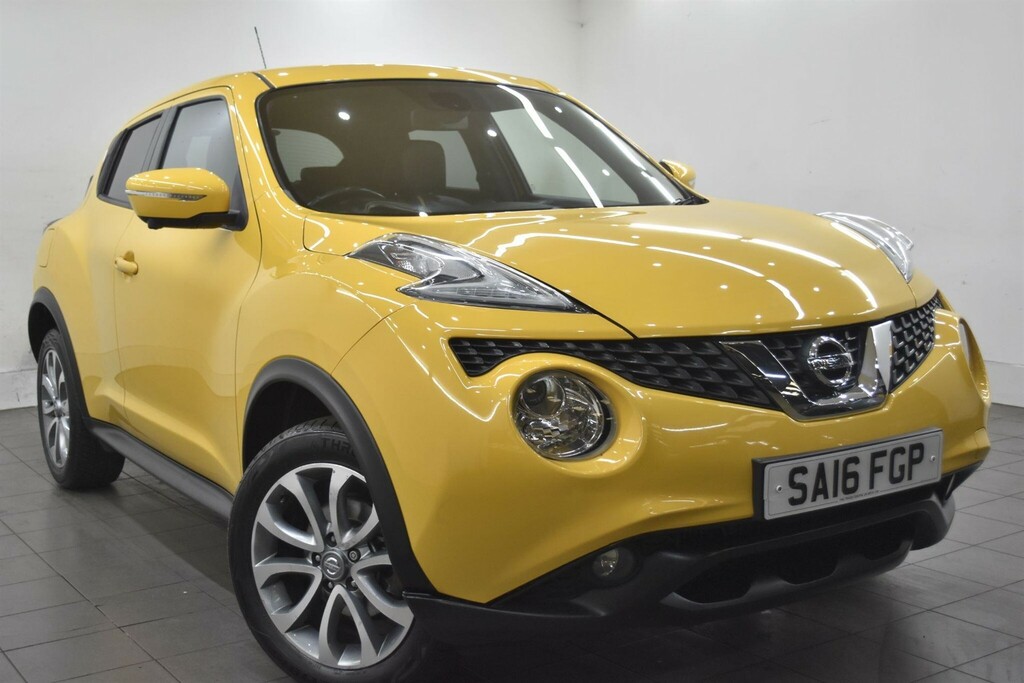 Nissan Juke 1.5 Dci Tekna Euro 6 Ss SA16FGP Yellow #5