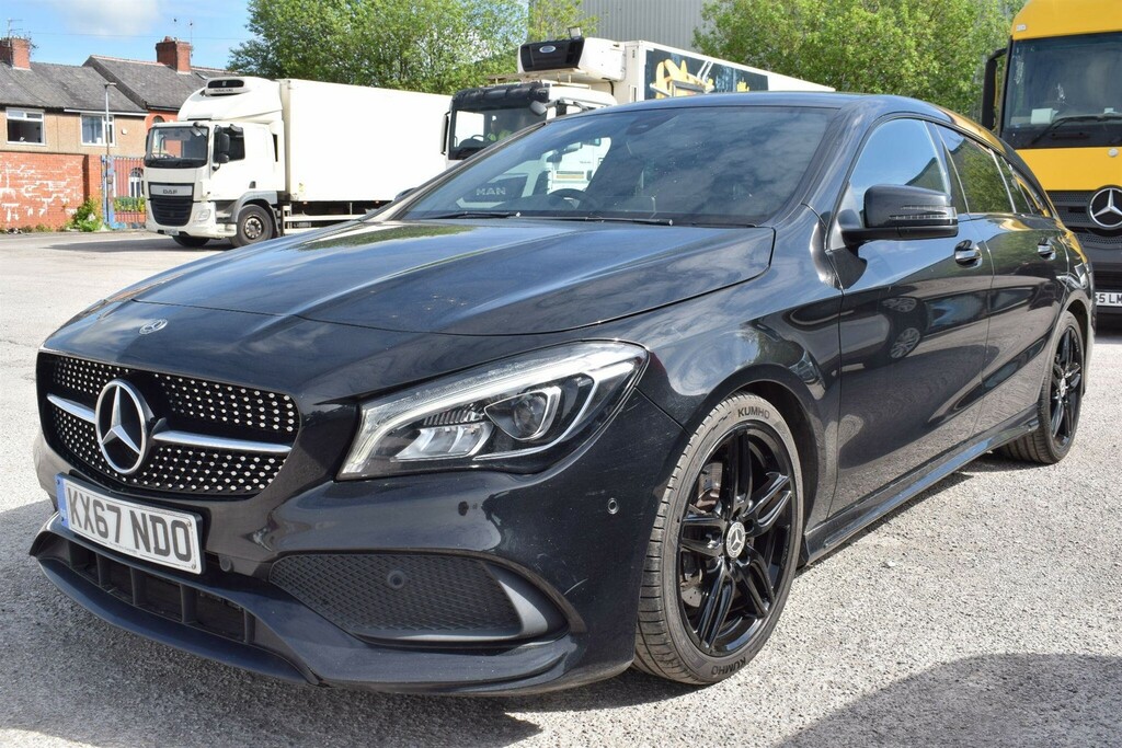 Mercedes-Benz CLA Class 2.1 D Amg Line Shooting Brake 7G-dct Euro 6 Ss KX67NDO Black #5