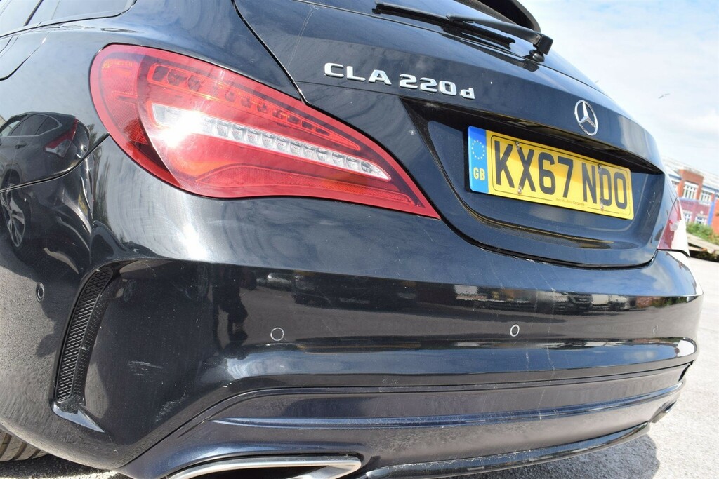 Mercedes-Benz CLA Class 2.1 D Amg Line Shooting Brake 7G-dct Euro 6 Ss KX67NDO Black #6