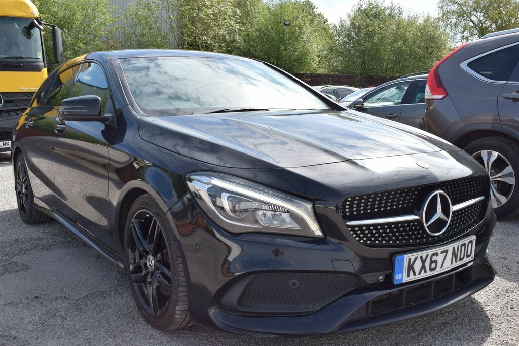 Mercedes-Benz CLA Class 2.1 D Amg Line Shooting Brake 7G-dct Euro 6 Ss Black