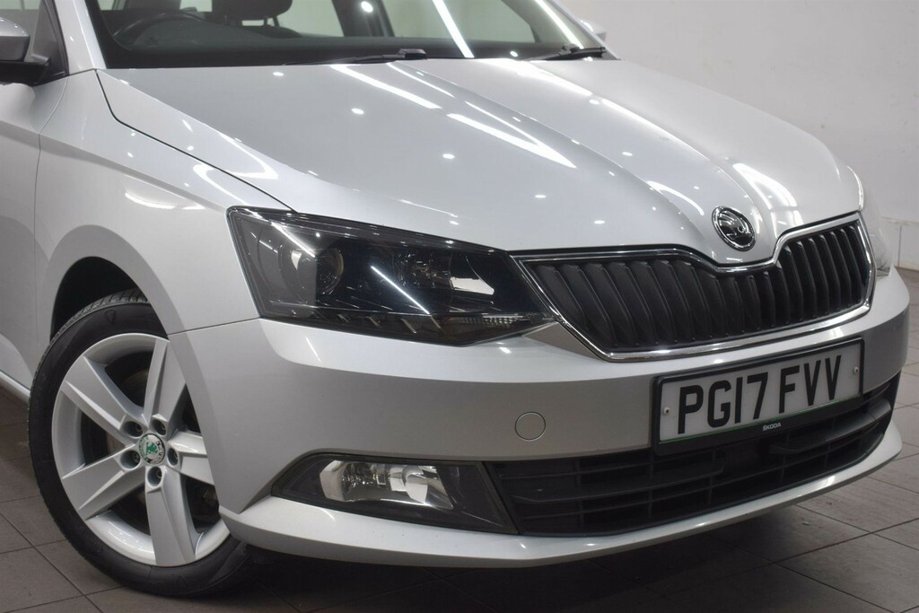 Skoda Fabia 1.0 Tsi Se L Dsg Euro 6 Ss PG17FVV Silver #6