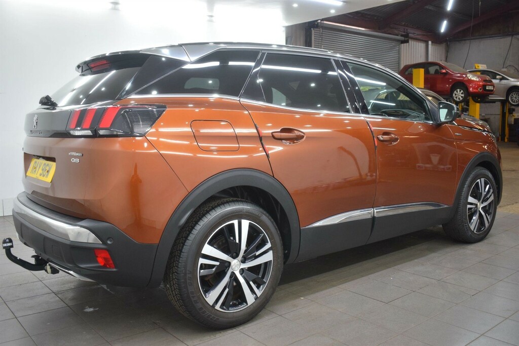 Peugeot 3008 1.6 Thp Gt Line Eat Euro 6 Ss YF67VGA Brown #2