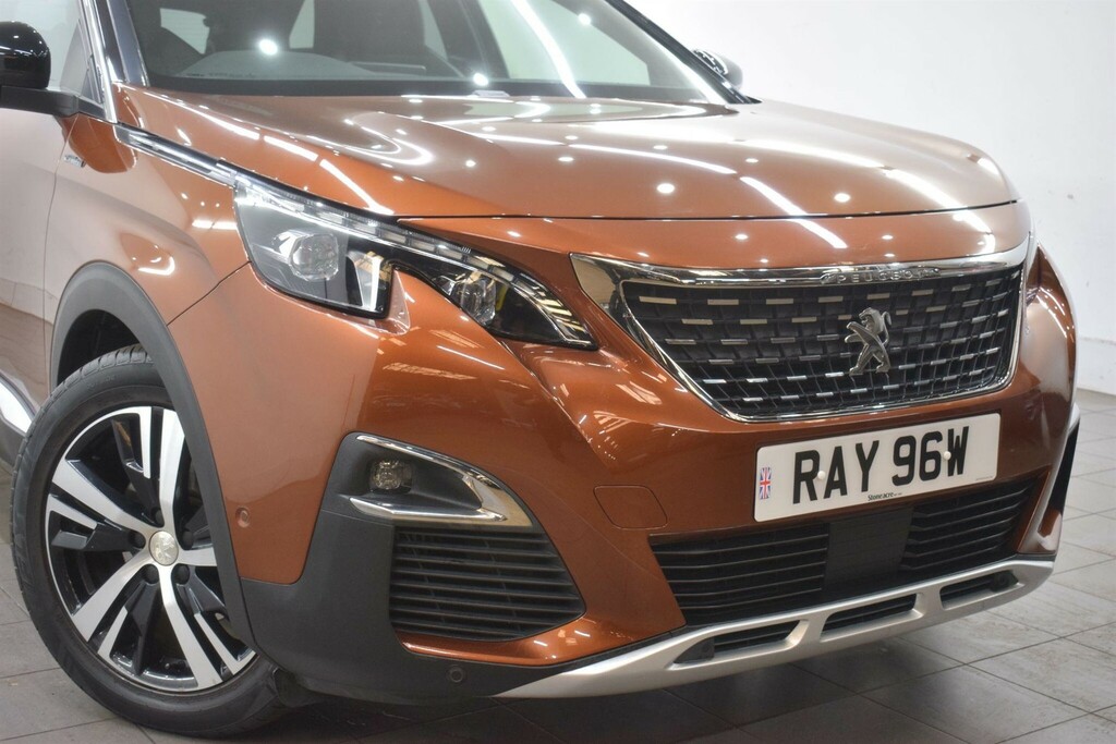 Peugeot 3008 1.6 Thp Gt Line Eat Euro 6 Ss YF67VGA Brown #6