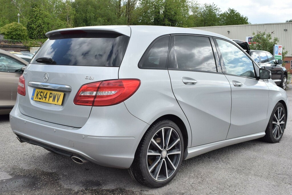 Mercedes-Benz B Class 1.5 B180 Cdi Sport 7G-dct Euro 5 Ss KS14PWV Silver #2