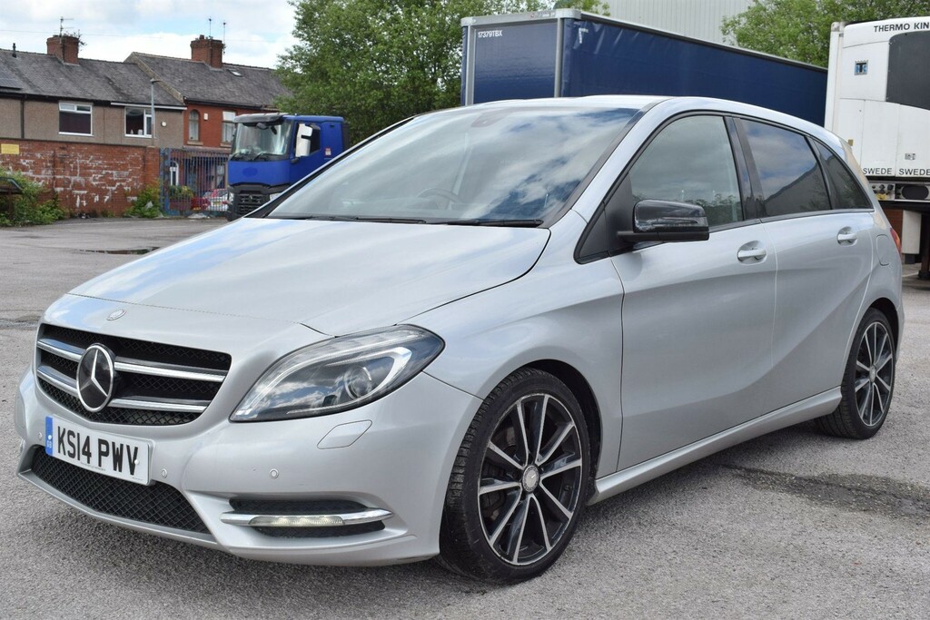 Mercedes-Benz B Class 1.5 B180 Cdi Sport 7G-dct Euro 5 Ss KS14PWV Silver #5