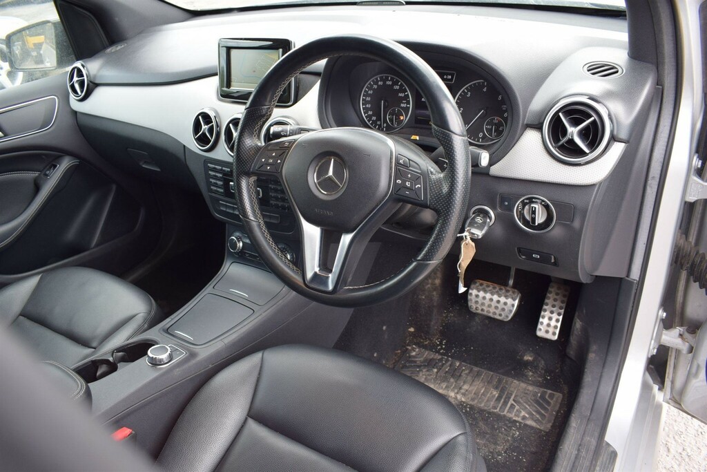 Mercedes-Benz B Class 1.5 B180 Cdi Sport 7G-dct Euro 5 Ss KS14PWV Silver #3
