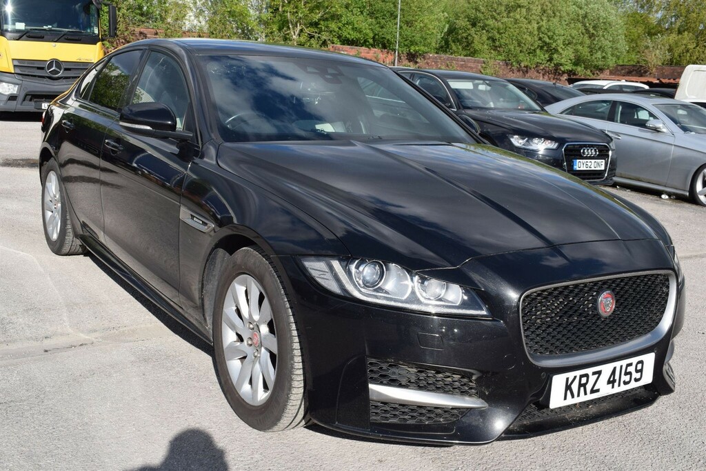 Jaguar XF 2.0D R-sport Euro 6 Ss KRZ4159 Black #5