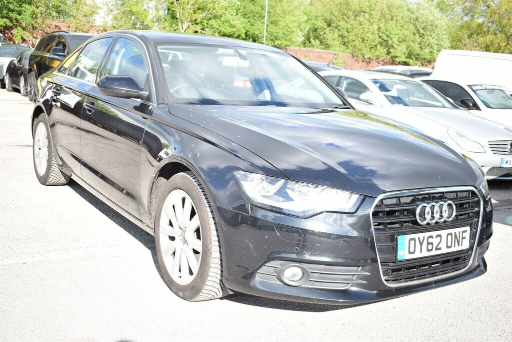 Audi A6 Saloon 2.0 Tdi Se Multitronic Euro 5 Ss OY62ONF Black