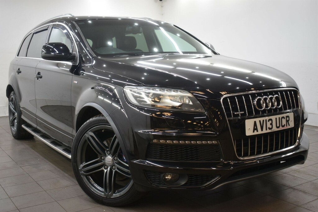 Audi Q7 3.0 Tdi V6 S Line Plus Tiptronic Quattro Euro 5 S AV13UCR Black #5