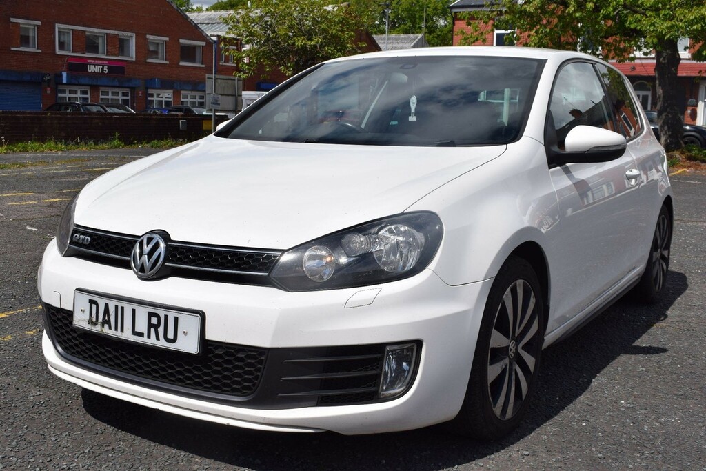 Volkswagen Golf 2.0 Tdi Gtd Dsg Euro 5 White #5