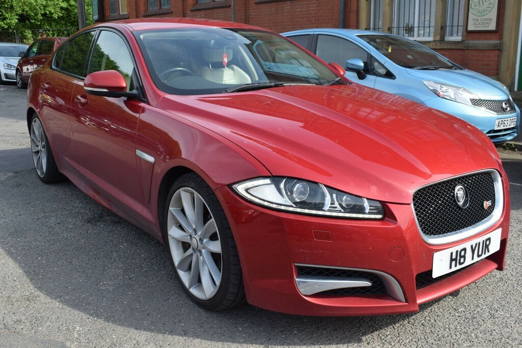Jaguar XF 3.0D S V6 Portfolio Euro 5 Ss H8YUR Red #5