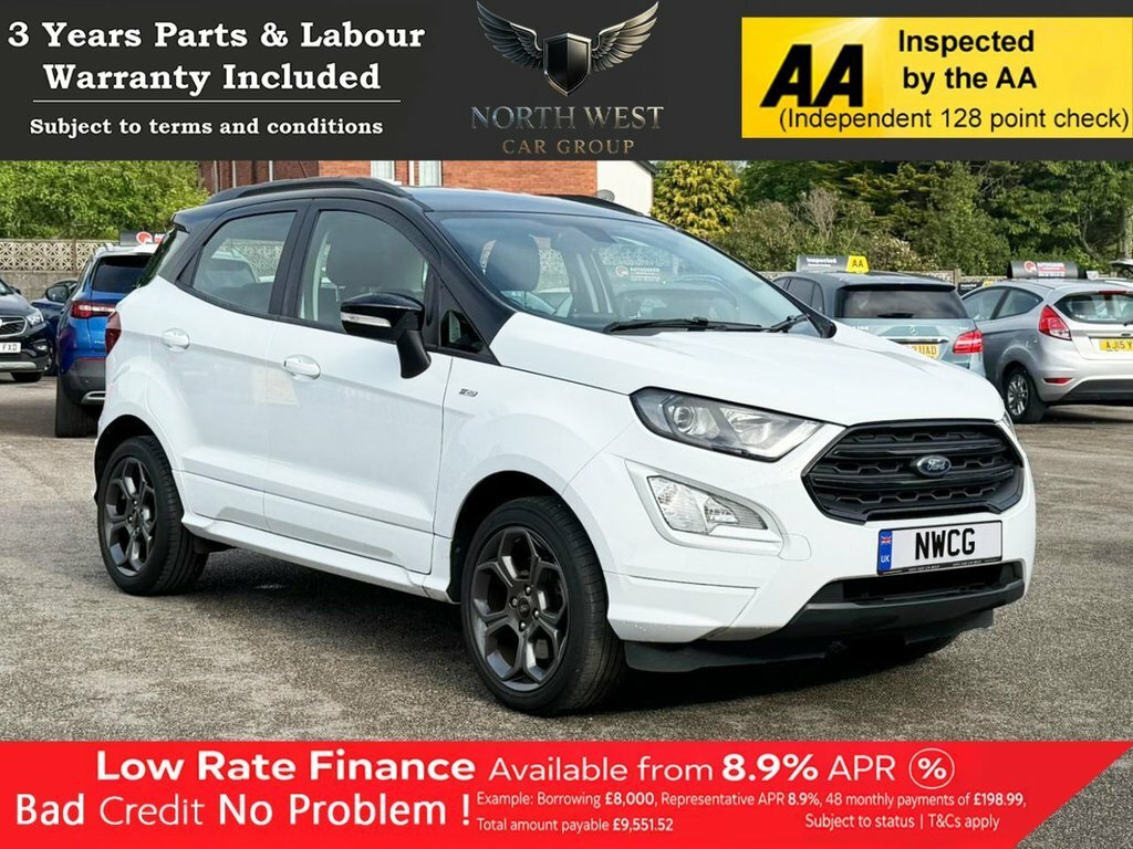 Ford Ecosport 1L St-line White