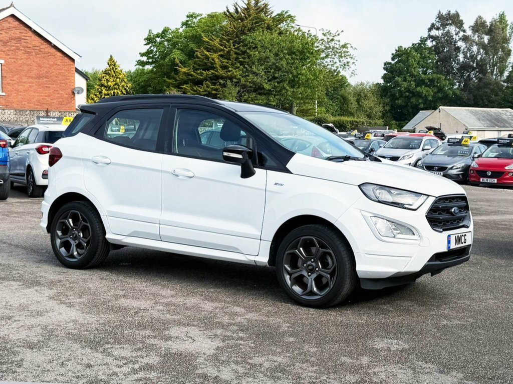 Ford Ecosport 1L St-line BT69ZDF White #2