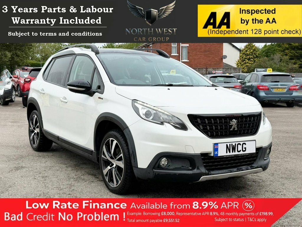 Peugeot 2008 1.2L Gt Line White
