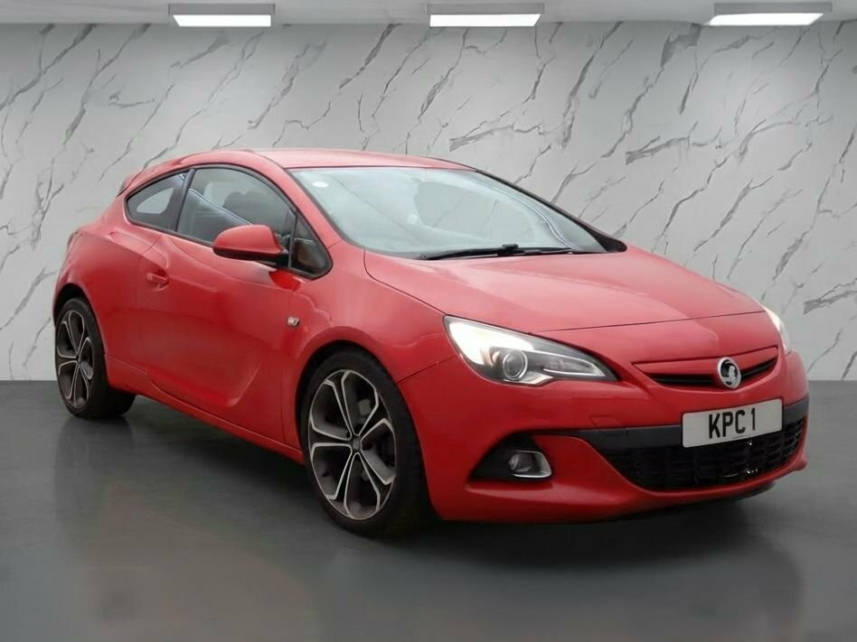 Vauxhall Astra GTC 1.4L Limited Edition Red