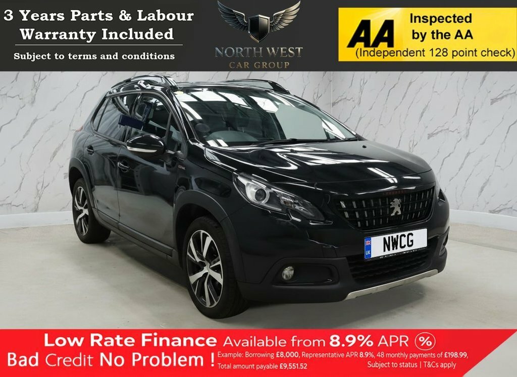 Peugeot 2008 1.6L Gt Line Black