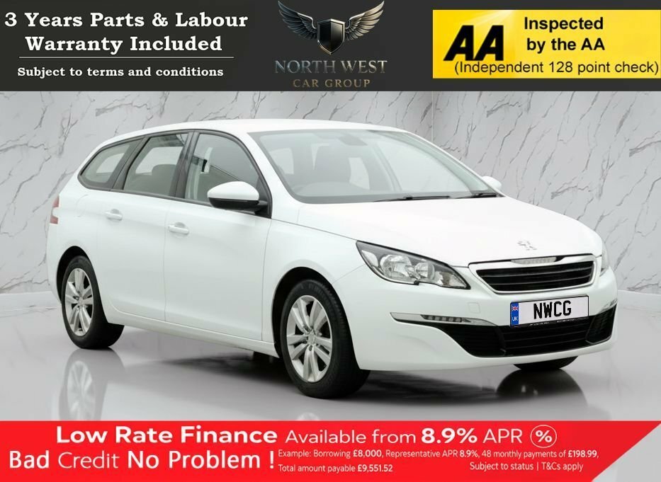 Peugeot 308 SW 1.2L Active White
