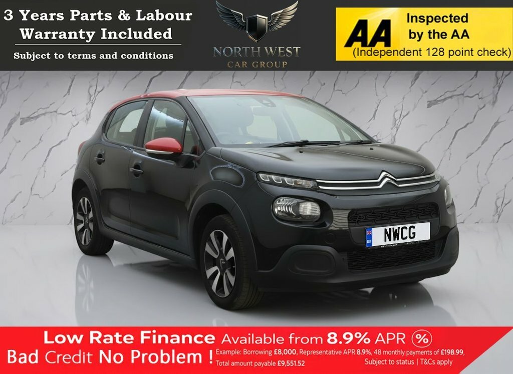 Citroen C3 1.2L Feel Black