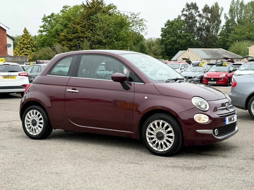 Fiat 500 1.2L Lounge PE65PVX Red #2