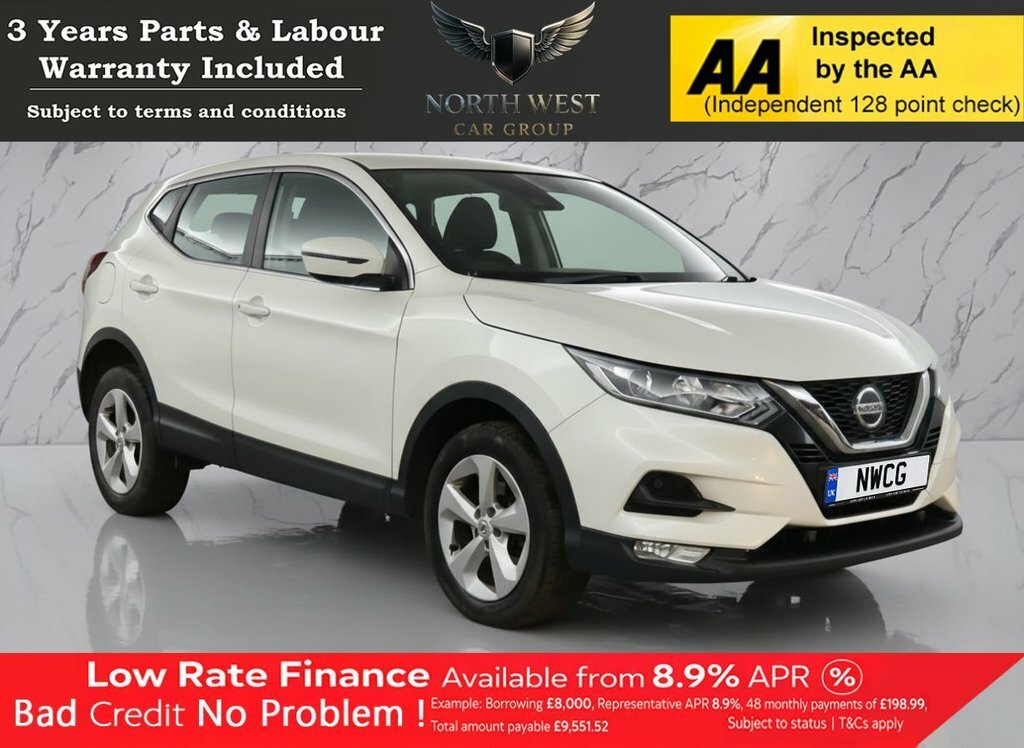 Nissan Qashqai 1.5L Acenta Premium CSZ5841 White