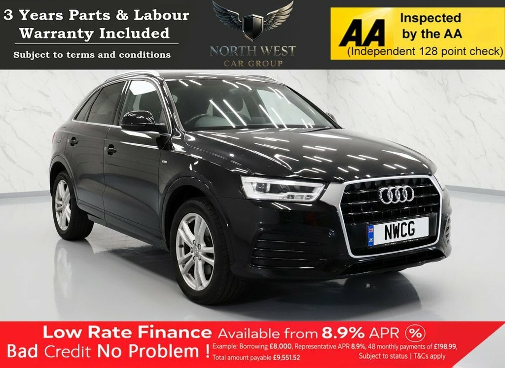 Audi Q3 1.4L S Line Black