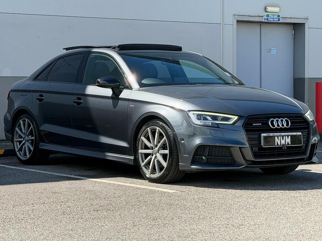 Audi A3 2.0 Tdi Black Edition S Tronic Quattro Euro 6 Ss Grey #4