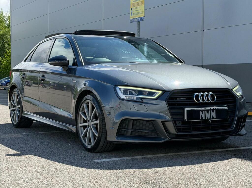 Audi A3 2.0 Tdi Black Edition S Tronic Quattro Euro 6 Ss Grey #6