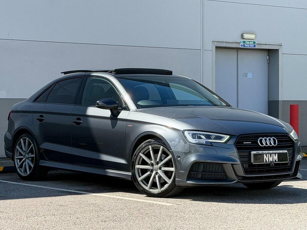 Audi A3 2.0 Tdi Black Edition S Tronic Quattro Euro 6 Ss Grey #5