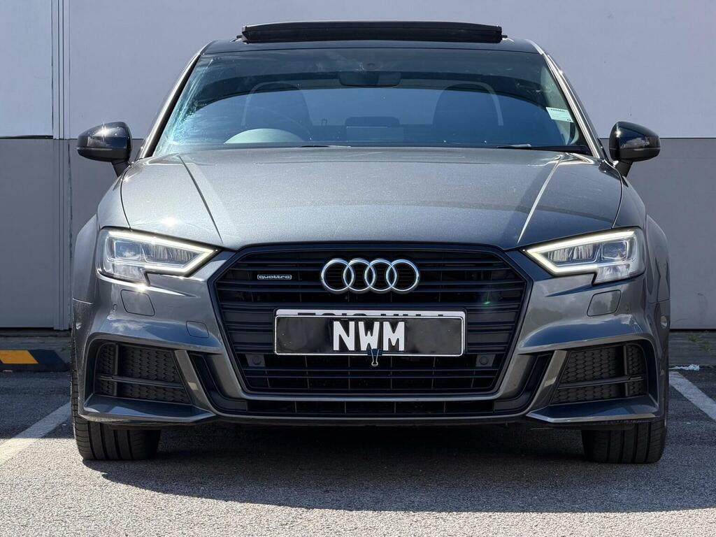 Audi A3 2.0 Tdi Black Edition S Tronic Quattro Euro 6 Ss Grey #2