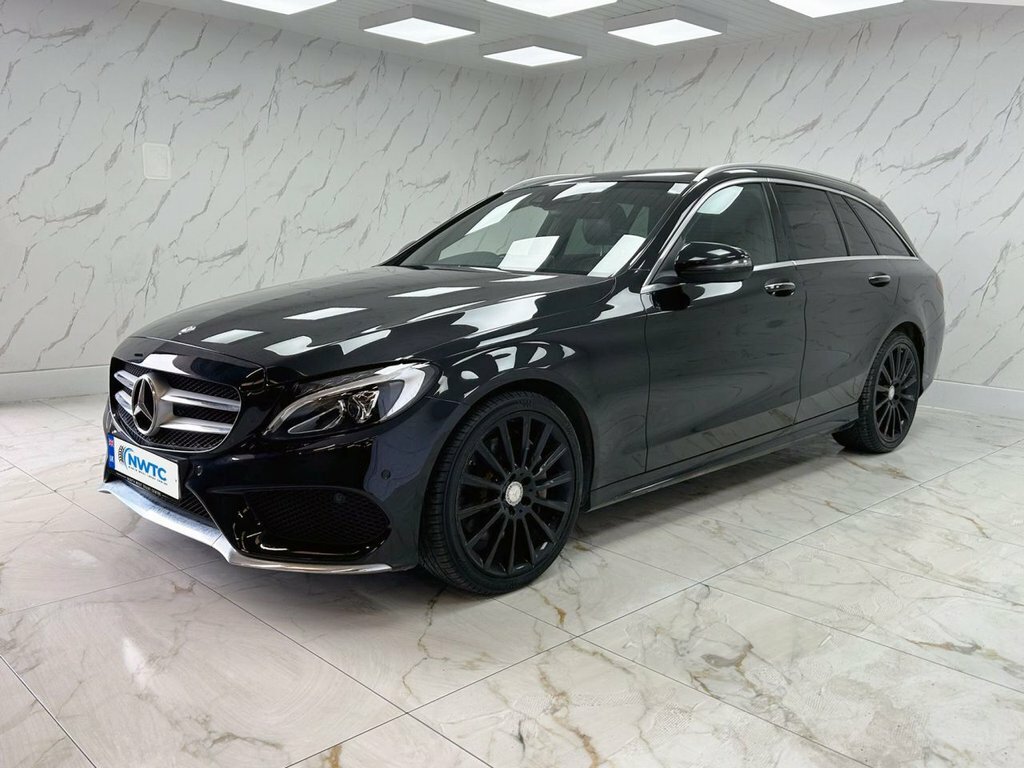 Mercedes-Benz C Class 2.1L Amg Line LN16KFO Black #5