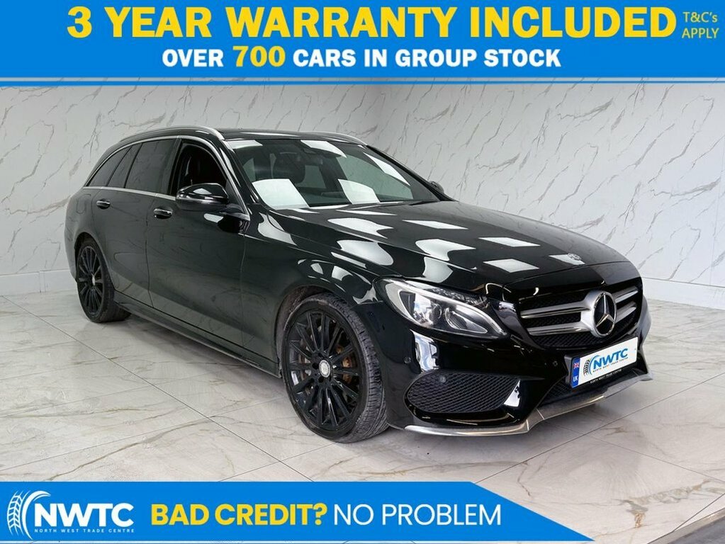 Mercedes-Benz C Class 2.1L Amg Line LN16KFO Black