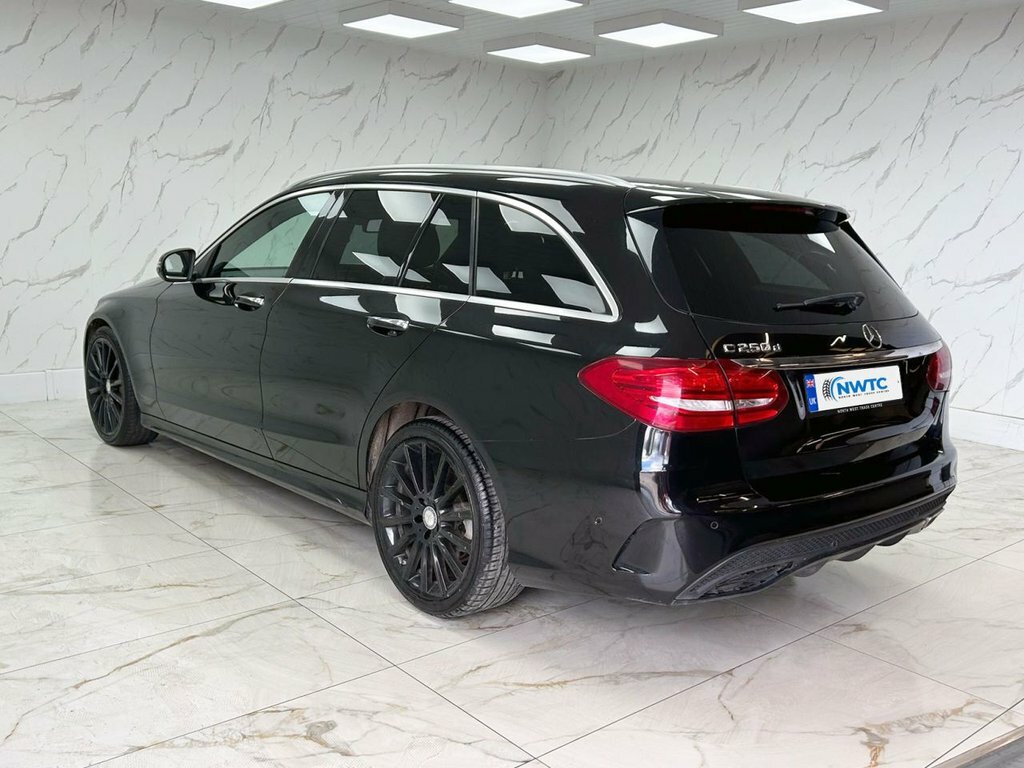 Mercedes-Benz C Class 2.1L Amg Line LN16KFO Black #6