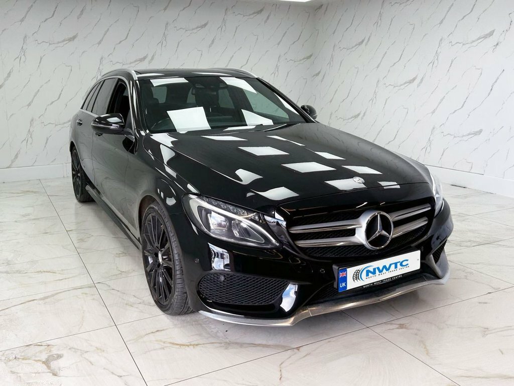 Mercedes-Benz C Class 2.1L Amg Line LN16KFO Black #2
