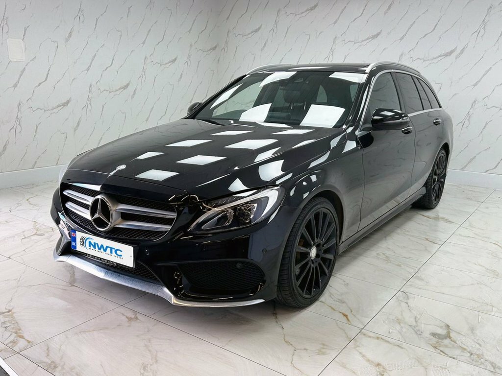 Mercedes-Benz C Class 2.1L Amg Line LN16KFO Black #4