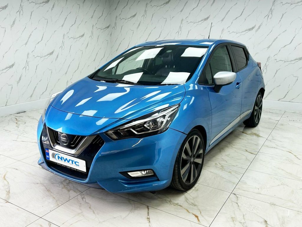 Nissan Micra 1.5L Tekna DV67FNZ Blue #4