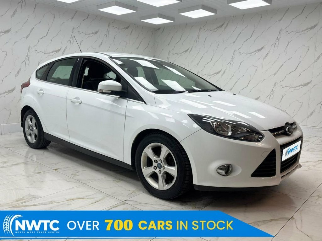 Ford Focus 1.6L Zetec Navigator White