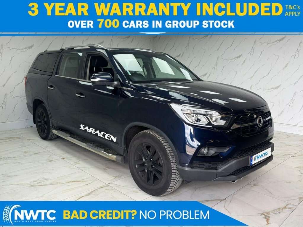 SsangYong Musso 2.2L Saracen Blue