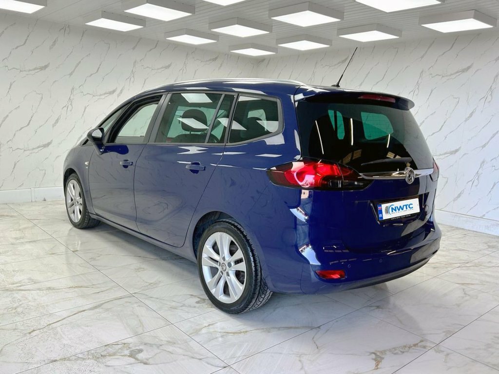 Vauxhall Zafira Tourer 2L Sri DK64ZPT Blue #6