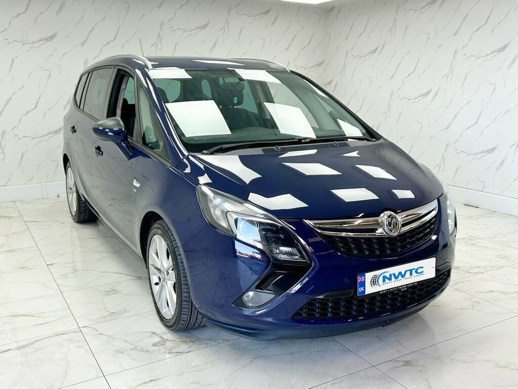 Vauxhall Zafira Tourer 2L Sri DK64ZPT Blue #2