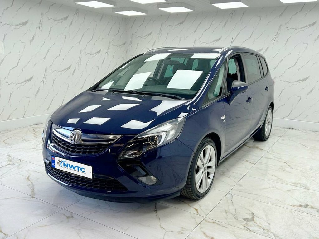 Vauxhall Zafira Tourer 2L Sri DK64ZPT Blue #4